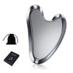 ZminRN Terahertz Gua Sha Yüz Araçları Guasha Aracı Yüz Bpdy Gua Sha Taş Lenfatik Drenaj Masajı
