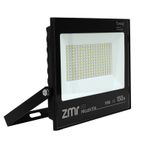 Zmr 150 Watt Beyaz 6500k Ip66 150* Işık Açısı 220 Volt Siyah Slim Kasa Led Projektör