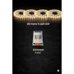 ZMR Lumıxa 3 Çipli 20 Metre Günışığı LED + Trafo - 1 - 10 W - Gün Işığı
