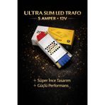 ZMR LUMIXA ULTRA SLİM LED TRAFO (5 AMPER,12 VOLT)