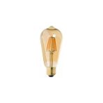 Zmr Rustik LED Ampul St-64 Amber 6W
