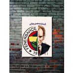 Znc Atatürk, Fenerbahçe - Önemli Kişiler, Tarihi Kişiler, Özel Tasarım Kağıt Poster, Duvar Sanatı