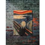 Znc Çığlık - Edvard Munch, Tarihi Tablo Posterleri, Özel Tasarım Kağıt Poster,