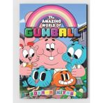 ZNC Gumball Temalı Boyama Kitabı, (+20), (Tam Sayfa Resimli Boyama Kitabı) - Çok Renkli