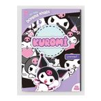 ZNC Kuromi, Çocuklar Için Boyama Kitabı, (20 TAM SAYFA RESİMLİ BOYAMA KİTABI) 1 Sayfa Sticker