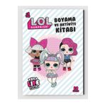 ZNC L.O.L Bebek Temalı Toca Boca Boyama Kitabı (20 Tam Sayfa Resimli Boyama Kitabı) (+1 Sayfa Sticker)