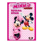 ZNC Minnie Mickey, Çocuklar İçin Eğlenceli Boyama Kitabı, (+20), (Tam Sayfa Resimli Boyama Kitabı)