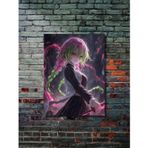 Znc Mitsuri Kanroji - Demon Slayer - Anime & Manga Posterleri, Özel Tasarım Kağıt Poster