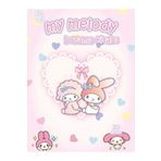 ZNC My Melody, Çocuklar İçin Boyama Kitabı, (+20), (Tam Sayfa Resimli Boyama Kitabı) + Maske Hediyeli