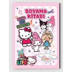 ZNC My Melody ve Arkadaşları Toca Boca Boyama Kitabı 20 Tam Sayfa A4 3+ Yaş Çocuklar İçin Eğlenceli