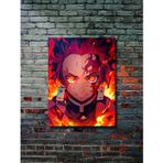 Znc Tanjiro, Demon Slayer Posterleri, Özel Tasarım Kağıt Poster, Duvar Sanatı