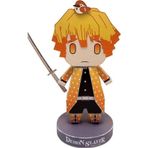 Znc Zenitsu Agatsuma - Demon Slayer - Kesime Hazır Kağıt Maket, Çocuklar Ve Yetişkinler İçin Uygun