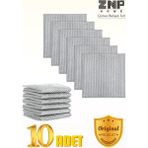 Znp Home Dish | 10''lu Inox Çift Katmanlı Çizmez Paslanmaz Yeni Nesil Çok Amaçlı Bulaşık Teli Çelik Ovalama Teli
