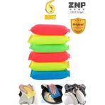 Znp Home Sponge Petek Dokulu Renkli 6'lı Bulaşık Süngeri