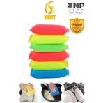 Znp Home Sponge | Petek Dokulu Renkli 6'lı Sihirli Bulaşık Süngeri