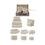 Znp Home Travel | Valiz Düzenleyici Set 6 Parça | Bavul Içi Organizer Bej - 6'lı - 1