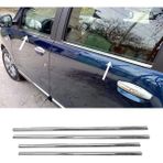 ZNZ Oto Aksesuar Dacia Lodgy Krom Cam Çıtası 4 Prç. 2012 Üzeri P. Çelik