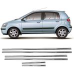 ZNZ Oto Aksesuar Hyundai Getz Krom Cam Çıtası 6 Prç. 2002-2011 P. Çelik
