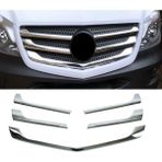 ZNZ Oto Aksesuar Mercedes Sprinter 2013-2018 Arası Krom Ön Panjur 5 Parça P.çelik