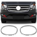 ZNZ Oto Aksesuar Mercedes Sprinter Krom Sis Çerçeve 2 Prç P.çelik 2013-2018 Arası
