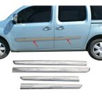 ZNZ Oto Aksesuar Renault Kangoo Krom Yan Kapı Çıtası P.çelik 2008-2011 Arası