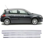 ZNZ Oto Aksesuar Renault Megane 2 Hb Krom Cam Çıtası 4prç Pçelik 2002-2009 Arası