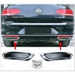 ZNZ Oto Aksesuar Vw Passat B8 Krom Egzoz Görünümlü Difüzör 2015-2019 P.çelik