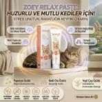 Zoey Relax Paste Stres, Huzursuzluk Ve Gerginlik Azaltıcı Kediler İçin Sakinleştirici Macun 100G