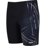 Zoggs Etch Mid Jammer Men Erkek Mayosu, XS