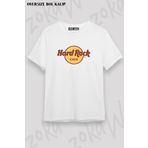 ZOKAWEAR Unisex Oversize Kalıp hard rock cafe Tasarım Baskılı Tshirt