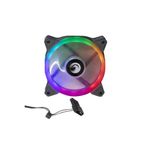 zoko 12cm (120mm) 2 Li Set Rainbow Led Fan