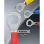 Zoleli Yuvarlak Kablo Pabucu 0.5x1.5mm M3 100 Adet
