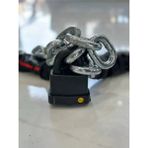 Zoli Kesilmez Galvanizli 13MM Motosiklet- Bisiklet Zincir ve Kilit 1.5 Metre