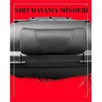 Zoli Motosiklet Topcase Çanta Sırt Dayama Minderi Universal Premium Cırtlı Model ÇANTA SIRT DAYAMA