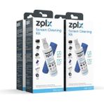 Zolx Ekran Temizleme Seti 250ML * 4 Adet (MİKROFİBER BEZ HEDİYE) Tv, Bilgisayar, Notebook, Monitör, Gözlük, Tablet, Telefon Temizleme Seti