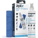 Zolx Ekran Temizleme Seti 250ml LCD, LED, Laptop, Tablet, Bilgisayar, Televizyon İçin Antistatik