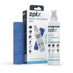 Zolx Ekran Temizleme Seti 250ML + Temizleme Bezi Lcd, Led, Ekran, Laptop, Tablet, Bilgisayar, Televizyon, Cep Telefonu, Gözlük, Kamera, Koruyucu Ve Parlatıcı Doğal Temizleme