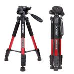 Zomei Q111 Kırmızı Profesyonel Alüminyum Tripod