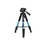 Zomei Q111 Profesyonel Alüminyum Tripod 5 kg Taşıma Kapasiteli - Mavi