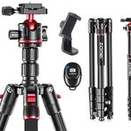 Zomei Q200 Profesyonel Alüminyum Gövde Yapısı 200 CM Uzunluk Ball Head Tripod Monopod