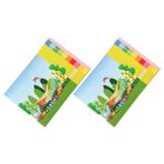 ZONADAH 100 yaprak renkli kağıt 70 g/m² A4 renkli kağıt, çift taraflı origami seti, el yapımı origami kağıdı, pastel kağıt, karton, kendin yap sanat ve el işi, renkli projeler için