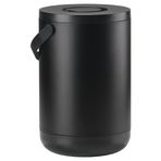 Zone Circular Çöp Kovası, Çap: 31,5 x 44 cm - 22 Litre, Siyah