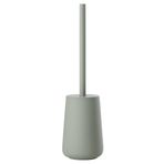 Zone Denmark Nova One tuvalet fırçası, seramik tuvalet fırçası, fırça tutuculu WC fırçası, Soft-Touch kaplama, çap 10,3 cm, yükseklik 37 cm, Matcha Green