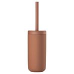 Zone Denmark Ume tuvalet fırçası, WC fırçası, güzel Danimarka tasarımlı tuvalet fırçası, yumuşak dokunuşlu kaplamalı seramikten, çap 10 cm, yükseklik 38,7 cm, terakota