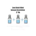Zone Shield 100 Ml Solusyon Dezenfektan 3Lü TYBOTOXMU0PG8H5073