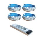 zonlight professional lighting systems Şerit Led 40x40 Orjinal 20 Metre Beyaz 30 Amper Ultra Slim Trafo İç Mekan