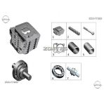 Zontes S250 Sekromec Rulmanı 61903 17-30-7 Orj