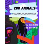 ZOO ANIMALS - Coloring Book For Kids