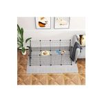 Zoo Ginepig Tavşan Evcil Hayvan Oyun Alanı Çit Demonte Ürün 35*35 12 Panel Galvaniz