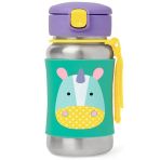 Zoo Pipetli Paslanmaz Çelik Suluk 350 Ml Unicorn